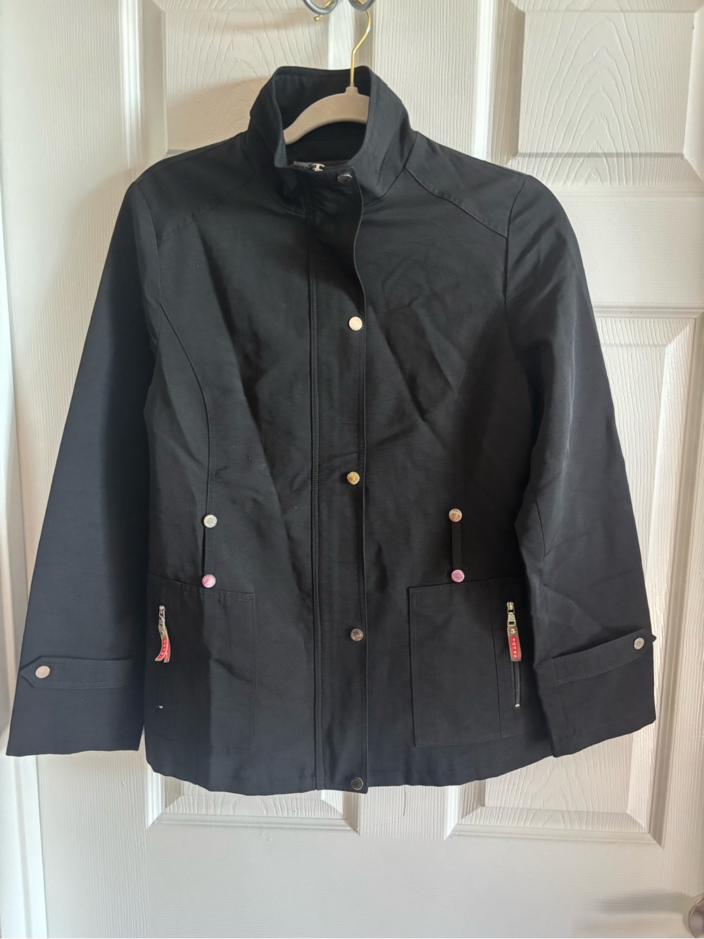 PRADA technical nylon jacket Black size Medium